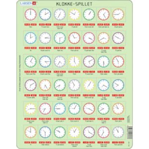 Platepusle maxi norsk klokke 42 biter