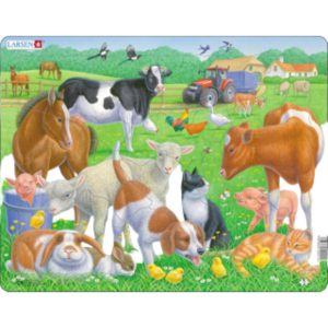 Platepusle maxi bondegårdsdyr 15 biter