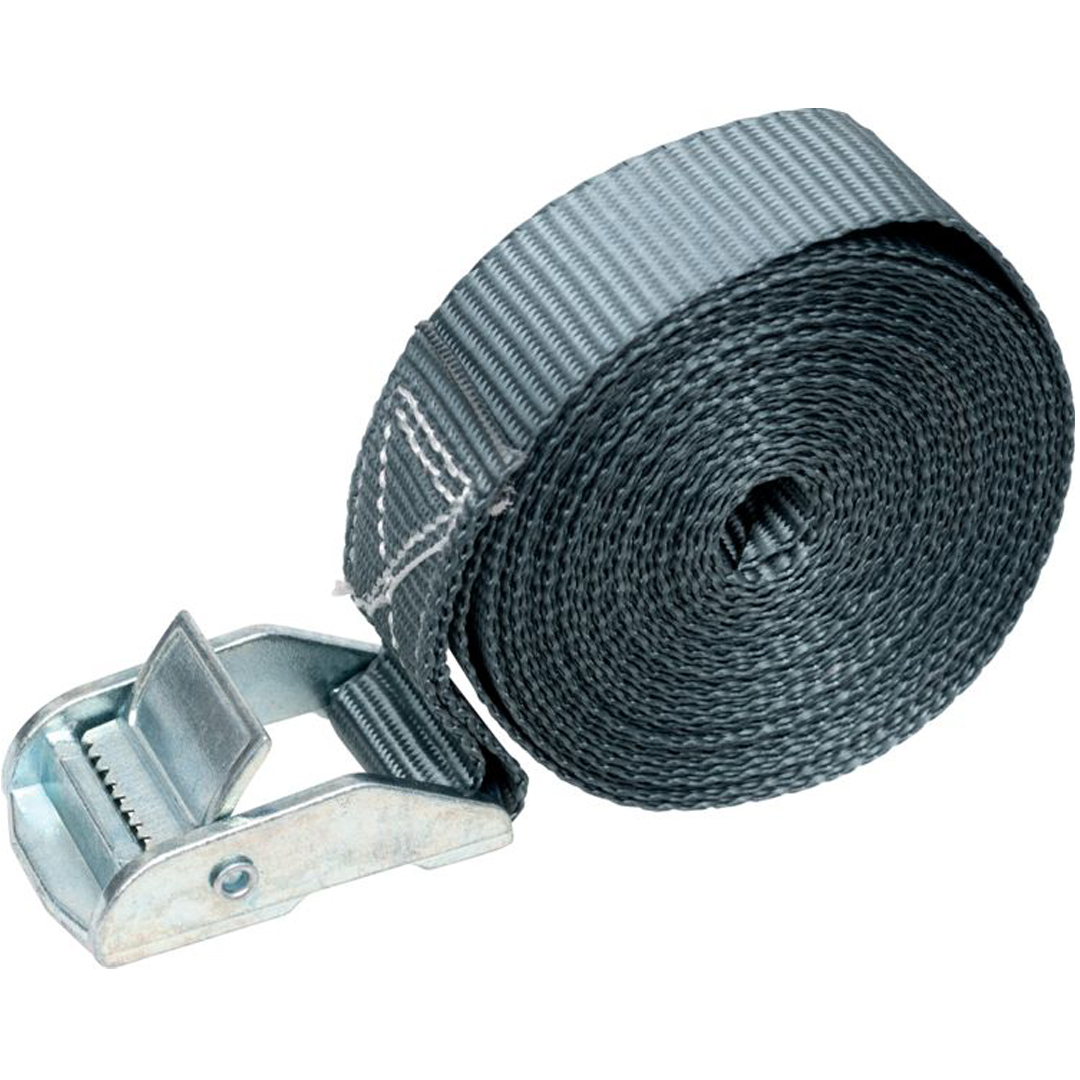 Lastebånd 25mm 4m sølvgrå