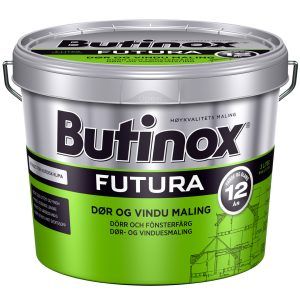 Butinox futura dør vindu maling hvit 3l
