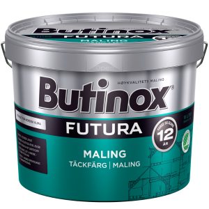 Butinox futura maling hvit base 9l