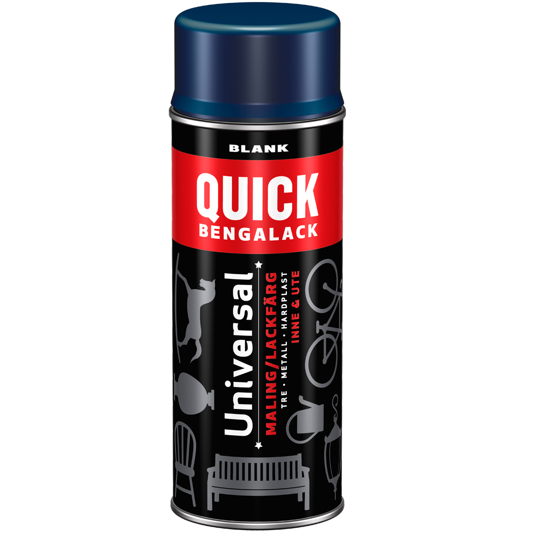 Quick spray nr131 marineblå blank 400ml