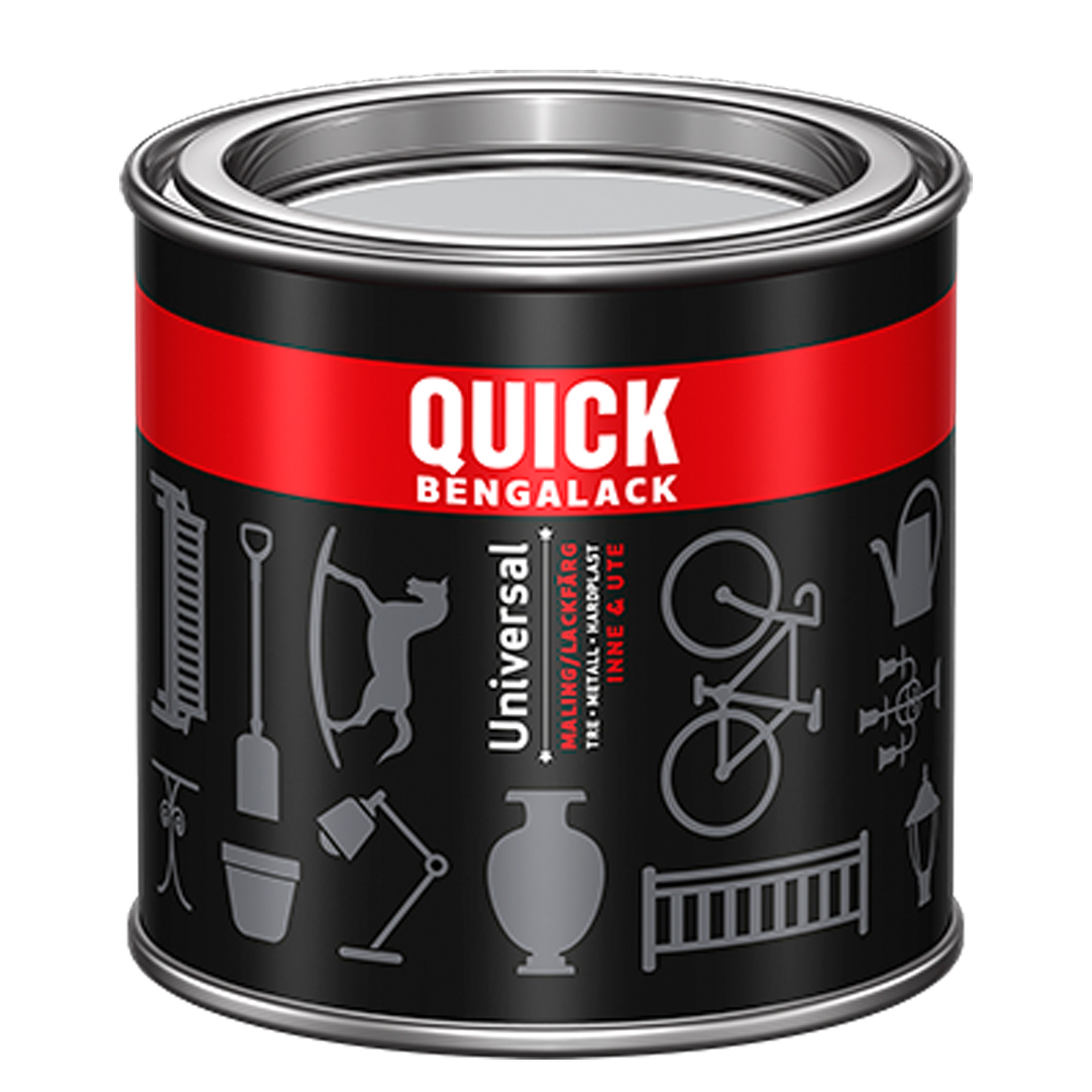 Quick universal nr153 sort silkematt 0,2