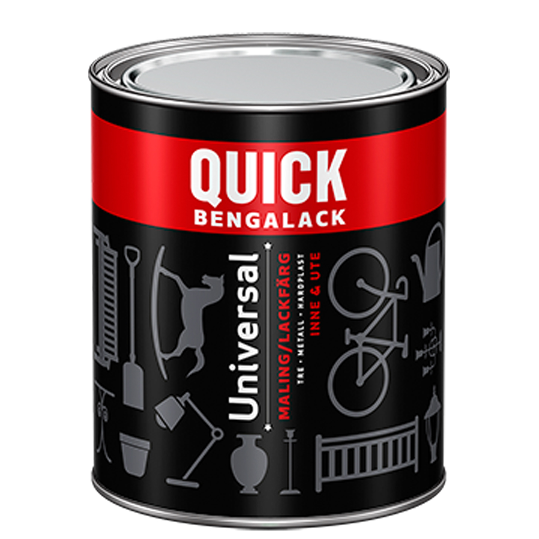 Quick universal nr153 sort silkematt 0,7