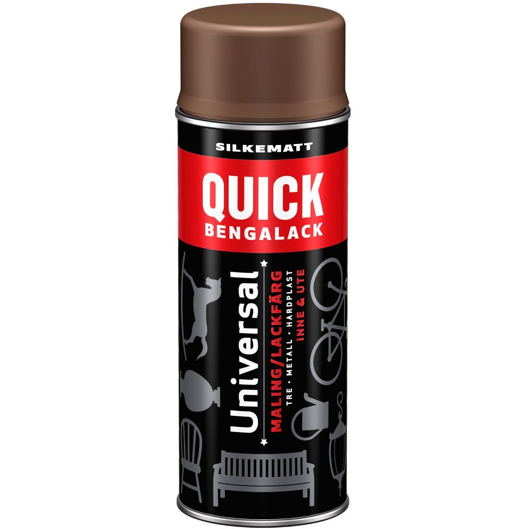 Quick spray skinn silkematt 400ml