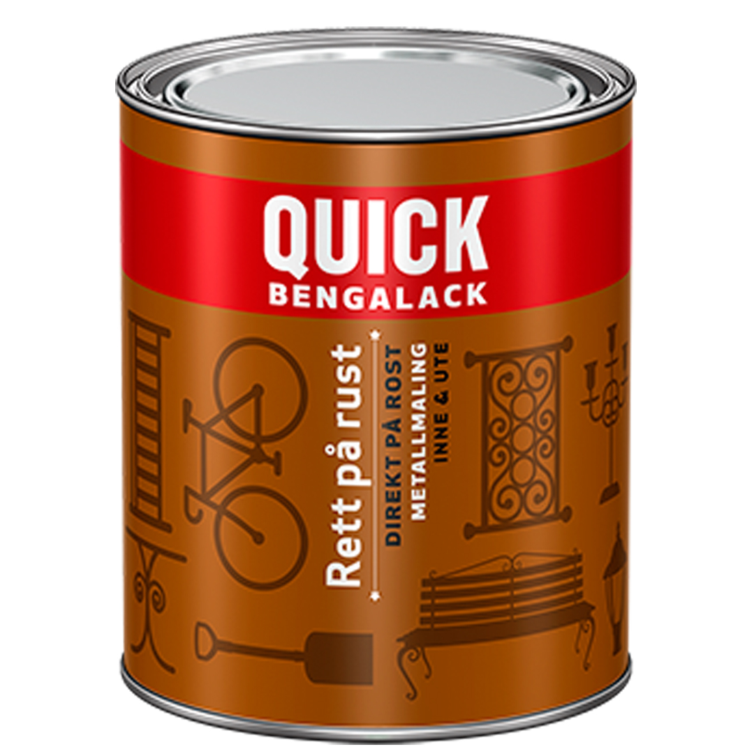 Quick rett på rust nr001 hvit blank 0,75