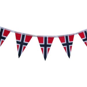 17.mai vimpelgirlander, 5m. norsk flagg