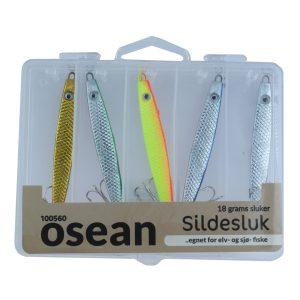 Osean sluksett sildesluker 5 pk ass 18g