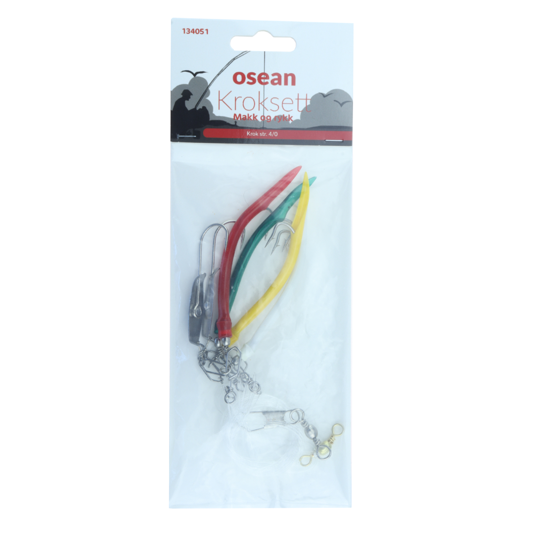 Cal kroksett fiskeharpe makk+rykk