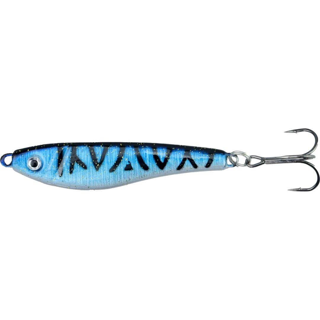 Osean tigersilda sølv/blå holo 40gr