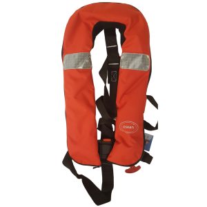 Osean oppblåsbar redningsvest auto rød