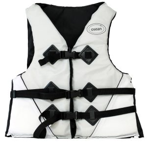 Osean flytevest sport s 30-50kg grå/hvit