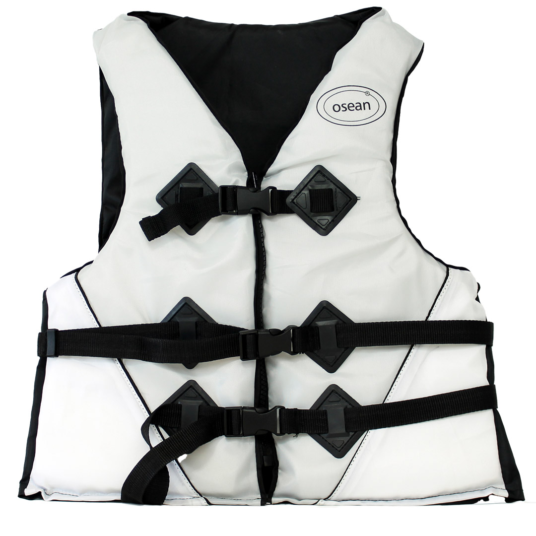 Osean flytevest sport s 30-50kg grå/hvit