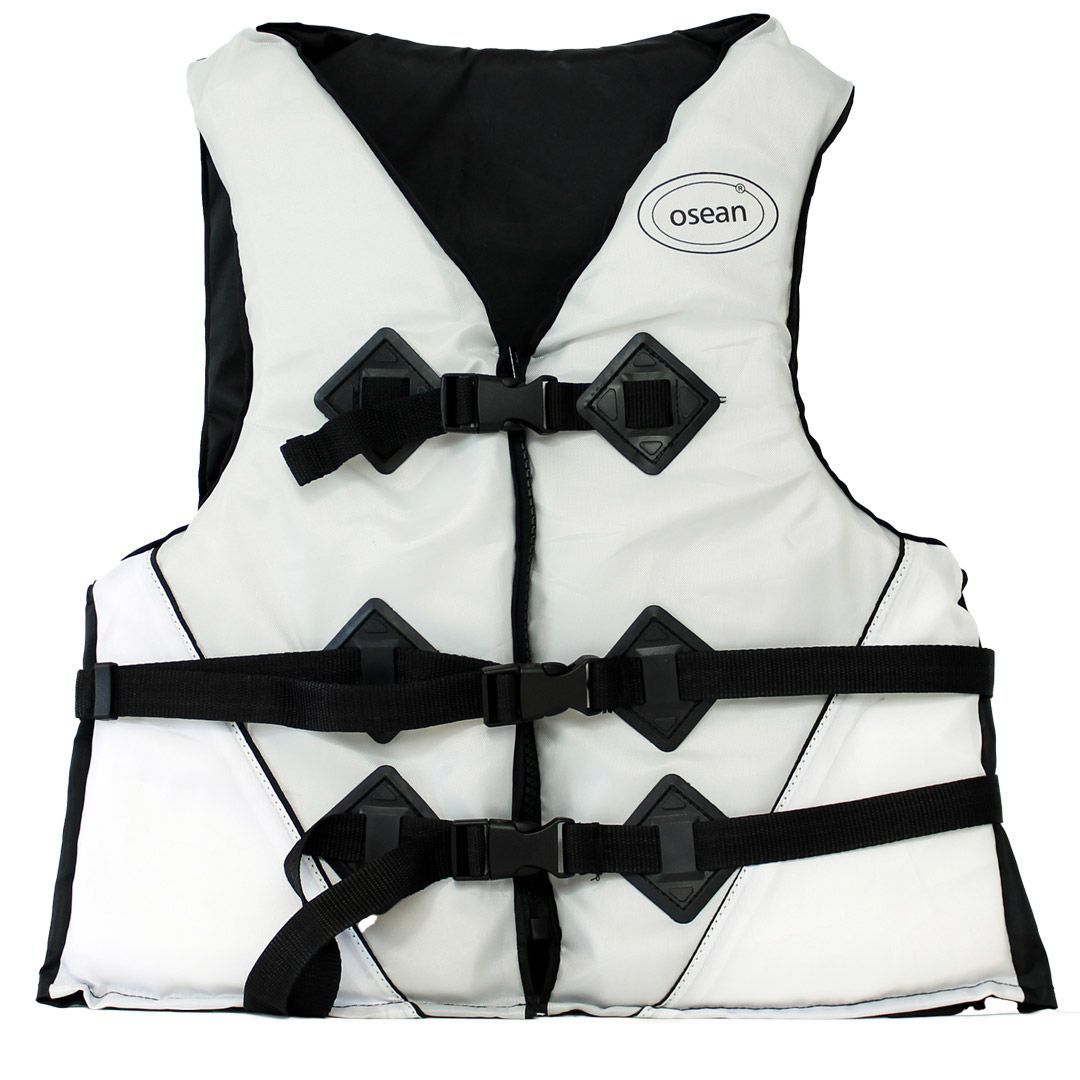 Osean flytevest sport m 50-70kg grå/hvit
