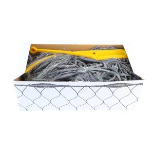 Garn cal 0,20 26mm 25x1,5m grå