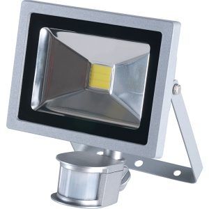 Lyskaster led 20w m/sensor