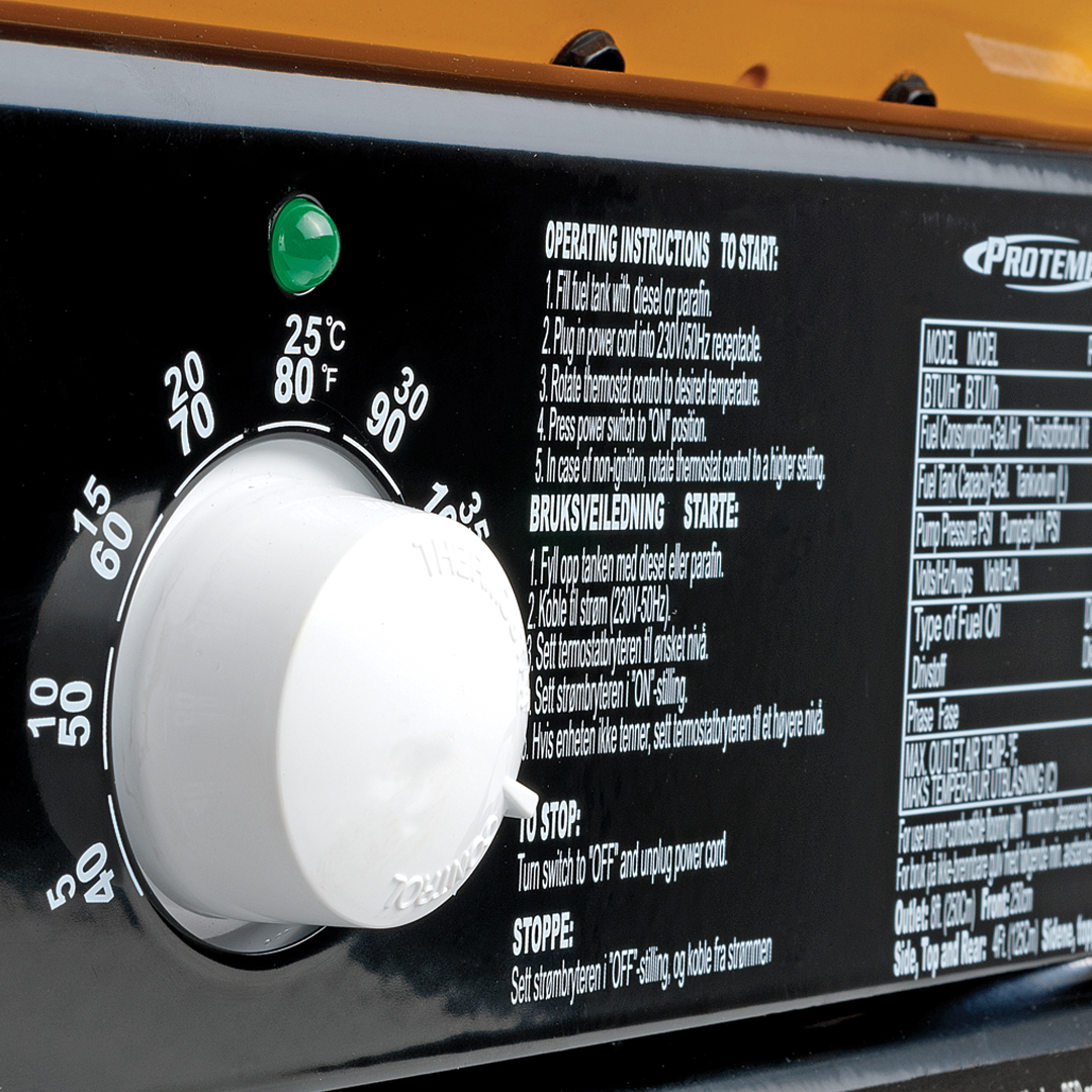 Byggtørke diesel pt 70 20.5 kw - Bilde 3