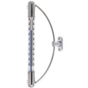 Aanonsen termometer søyle stål