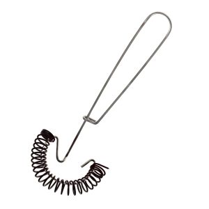 Spiralvisp 24 cm med silikonbelegg