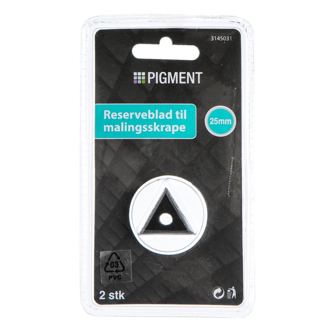 Pigment blader til skrape 2 pk 25 mm