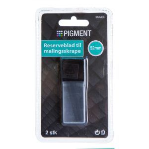 Pigment blader til skrape 2 pk 52 mm