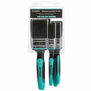 Pigment malepensel sett 5 deler