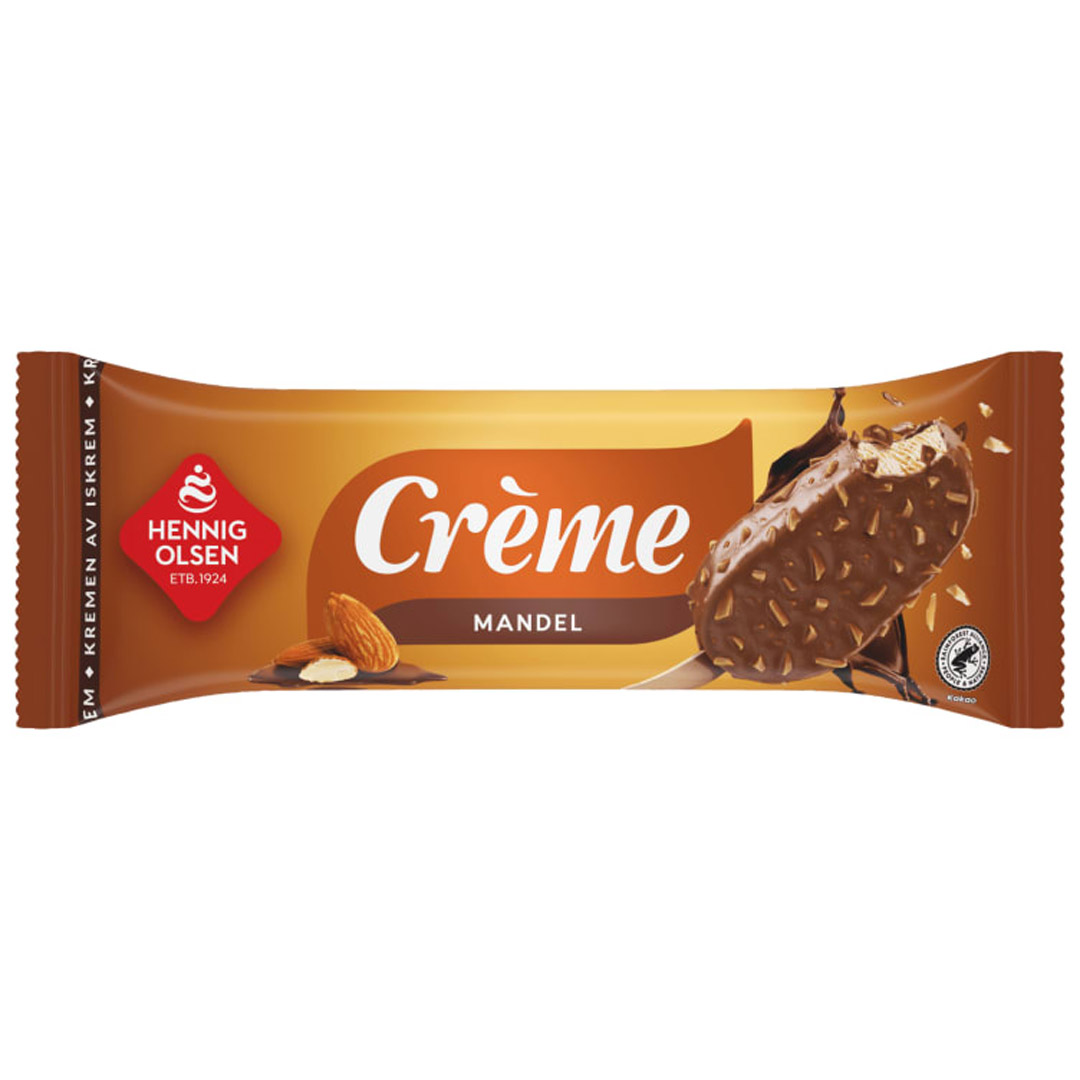 Creme fløteis mandel 110ml