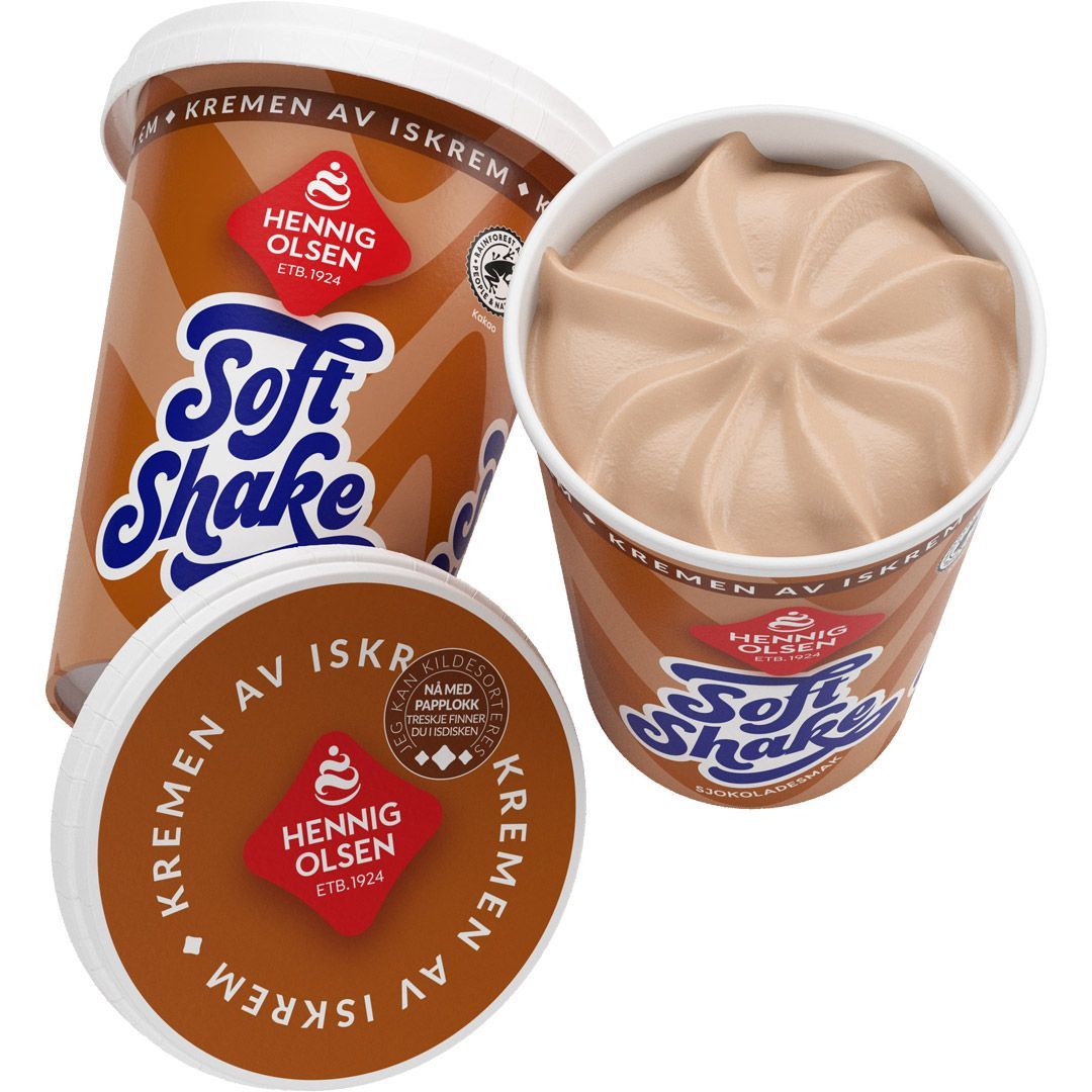 Soft shake sjokoladeis - Bilde 2