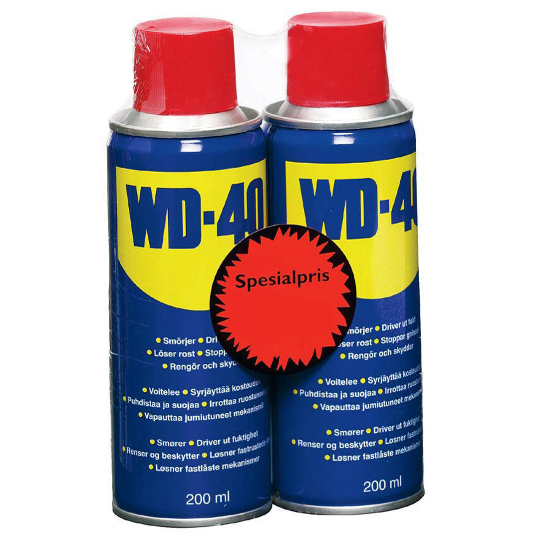 Wd-40 multi spray 200ml 2pk