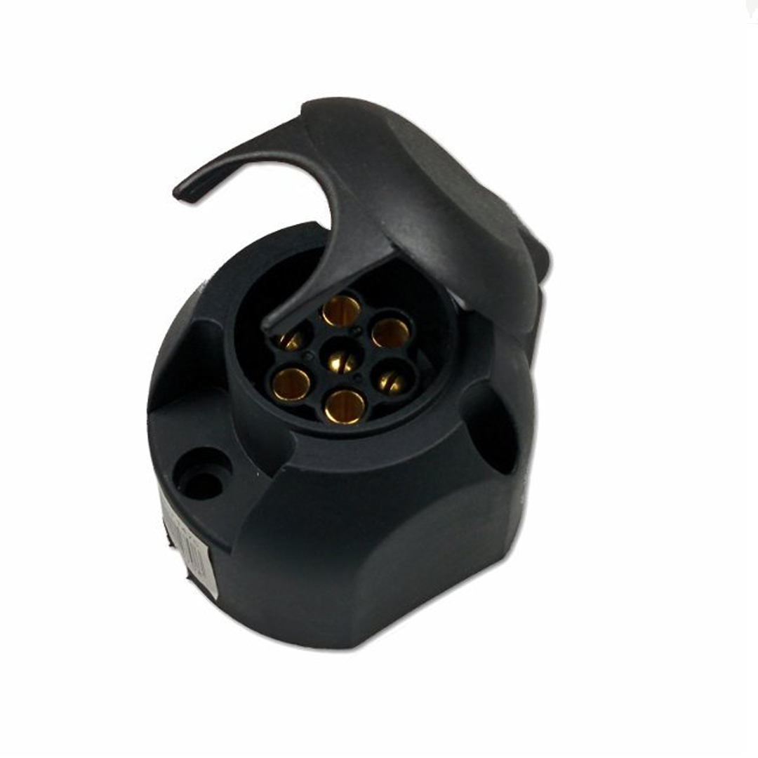 Tilhengerkontakt plast 7 polt hunn