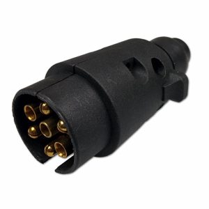 Tilhengerstøpsel plast 7p hann