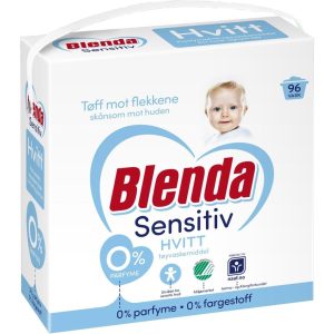 Blenda sensitive hvitt tøy 4,3kg