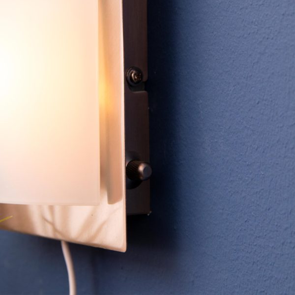 Salerno vegglampe enkel i stål - Bilde 4