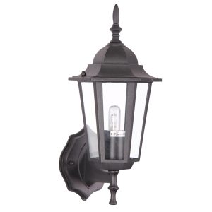 Trysil utelampe rett opp sort