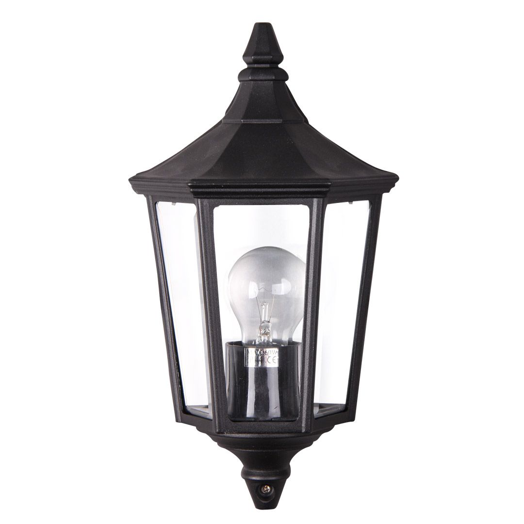 Dovre veggskjold sort (flat)