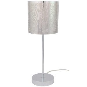 Forest bordlampe krom med skjerm
