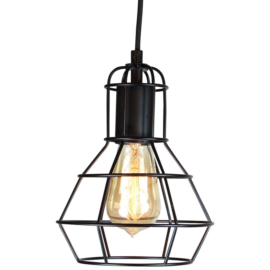 Gitter vinduspendel sort