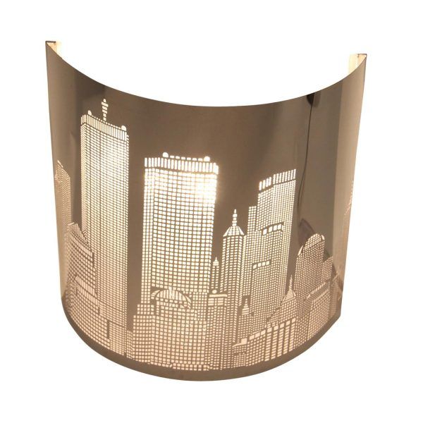 City vegglampe sort - Bilde 2