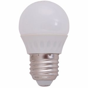 Lyspære krone led e27 3w 250 lumen