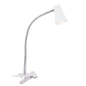 Grenada led klemmelampe m/ fleksibel arm