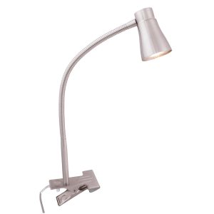 Grenada led klemmelampe m/ fleksibel arm