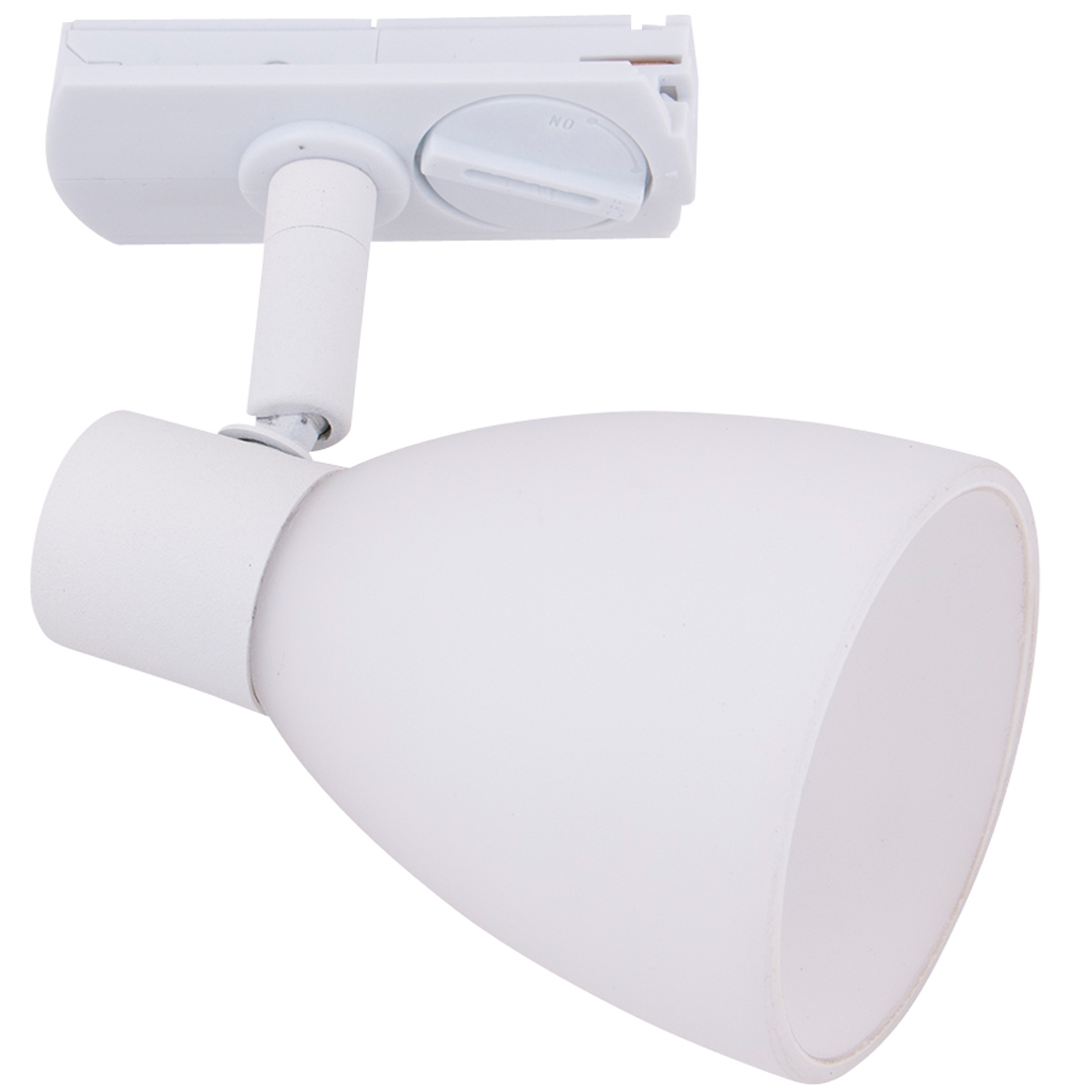 Track-light opalisert glasshode hvit