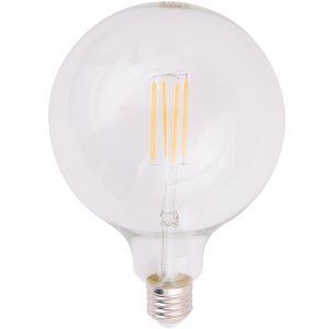 Globe led lyspære 125mm 1w e27 80 lumen