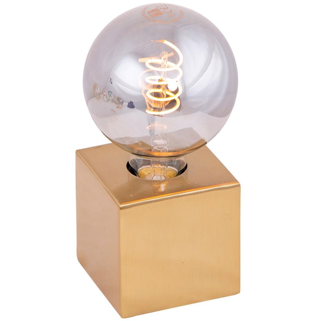 Dice bordlampe messing farge - Bilde 5