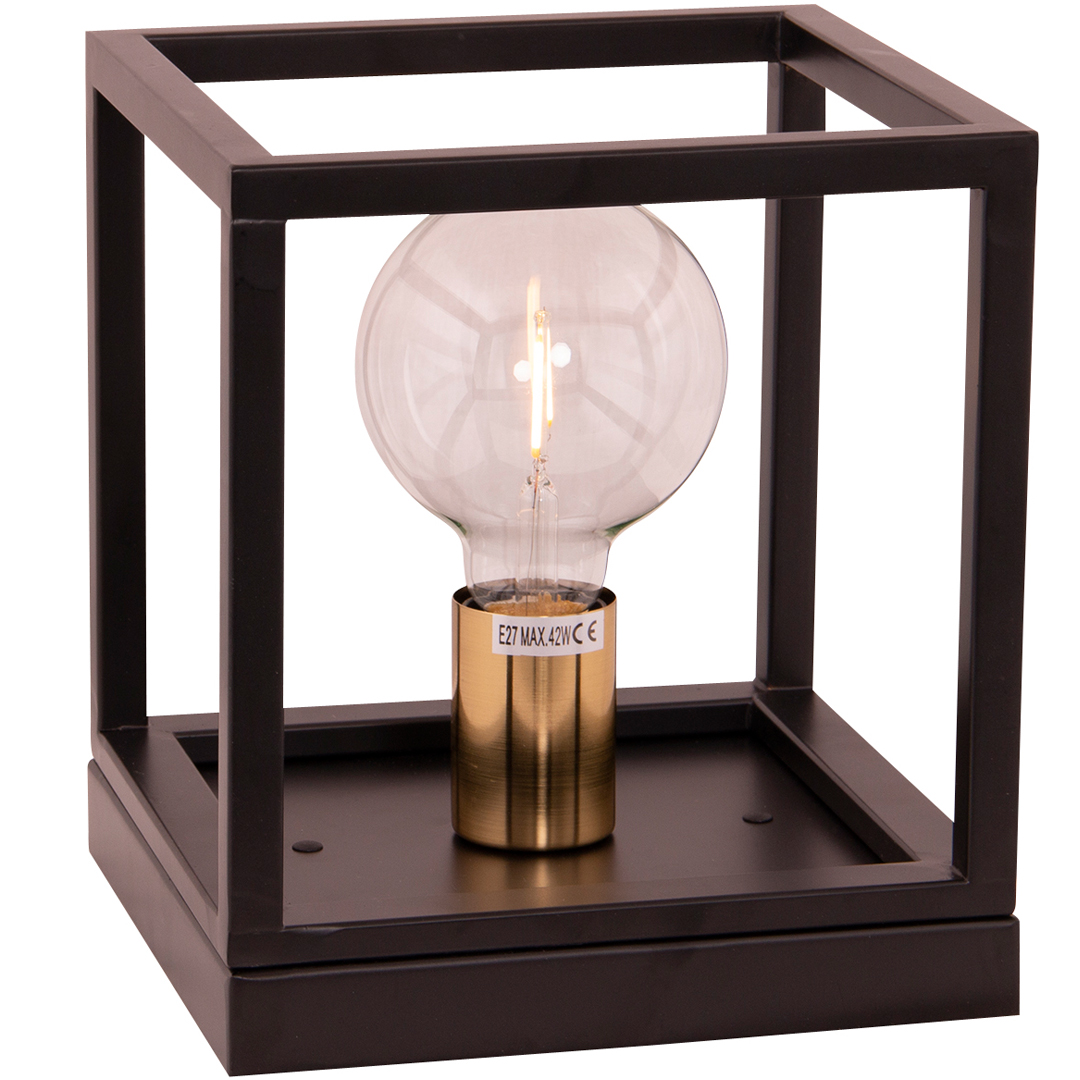 Lisboa bord og taklampe sort farge 20x20 - Bilde 3