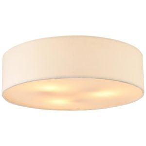 Alexandra taklampe 45cm 3 lys velour kre