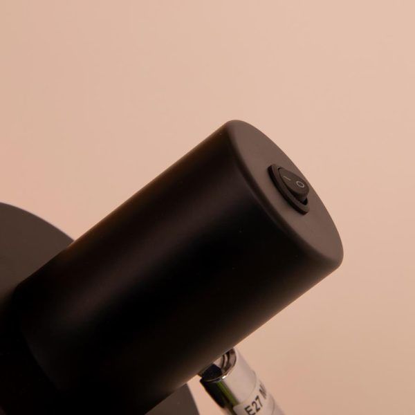 Split gulvlampe sort farge - Bilde 2