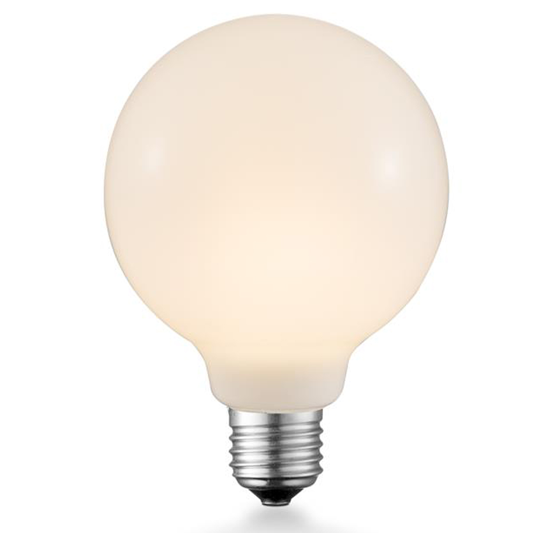 Globe led lyspære 95mm 6w dimbar e27
