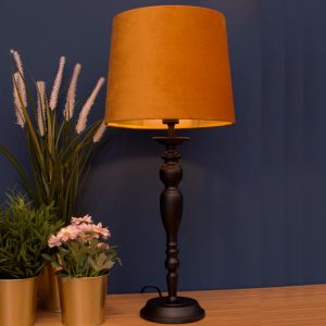 Vienna bordlampe uten skjerm sort farge