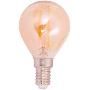 Filament led illum 5w amber dimbar e14